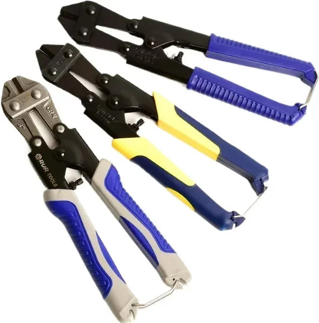 HardwareTools Mini-Hochleistungs-Drahtschneider 8 Zoll aus Chrom-Vanadium-Stahl, Tragbarer Bolzenschneider und Eisendrahtzange - Bild 1