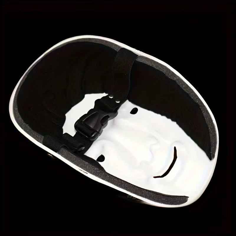 YIHUN Japanische Noh-Maske Sun Jiro Pranya Collector's Edition in Weiß aus Kunststoff - Bild 2