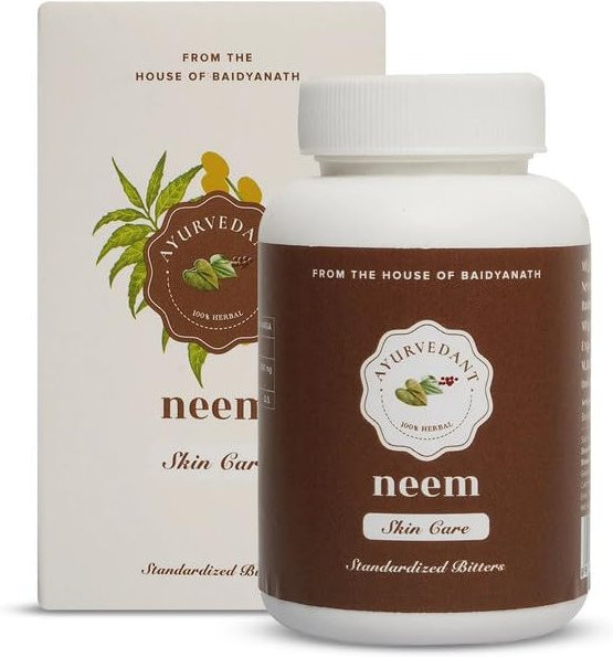 Baidyanath Ayurvedant Neem Tabletten, 60 Stück - Bild 1