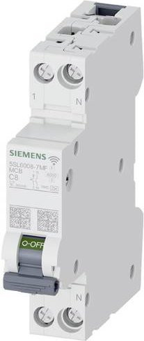 Siemens 5SL6008-7MF 5SL60087MF Leitungsschutzschalter 2polig - Bild 1