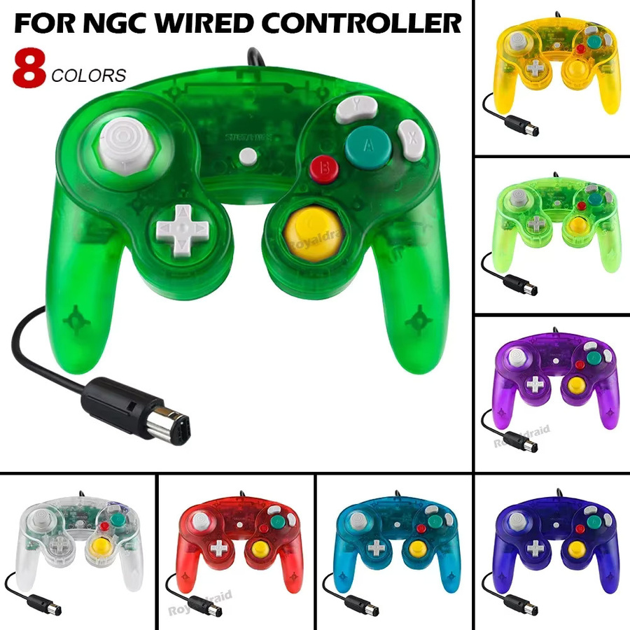 Mbchips MC Kabelgebundener Gamepad Controller für GameCube NGC Konsole in 8 Farben - Bild 1