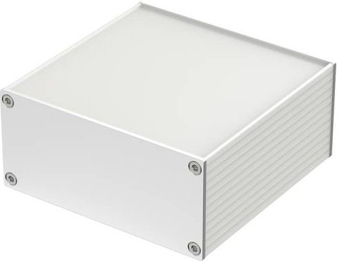Bopla FILOTEC F 1048-100 Profil-Gehäuse aus eloxiertem Aluminium in Silber, B/T/H: 105 x 48 x 100 mm - Bild 1