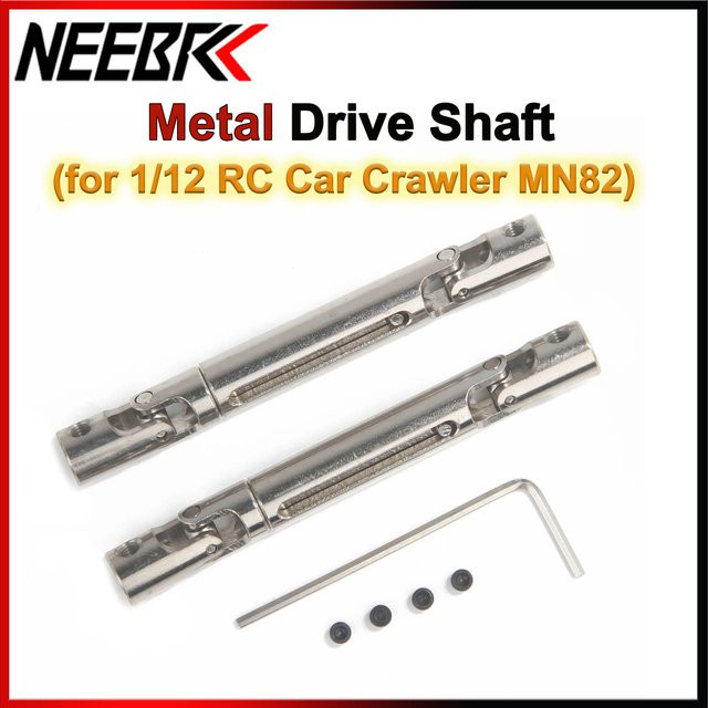 NeebRC Stahlantriebswelle CVD Antriebswelle mit Wellenhülse, Metall, Zubehör - Bild 1