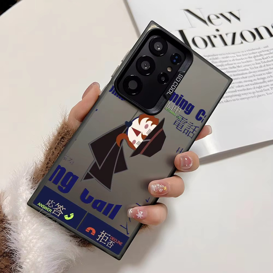 B-Bungo Stray Dogs Dazai Silikon Handyhülle für Samsung Galaxy S25 Edge S24 S23 S22 S21 S20 Ultra in Silber - Bild 1