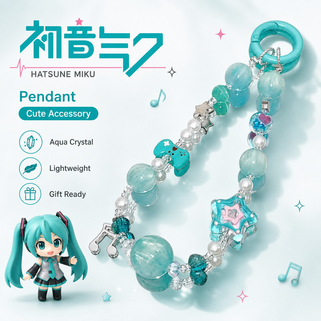 Bandai Anhänger Hatsune Miku, Unisex - Bild 1