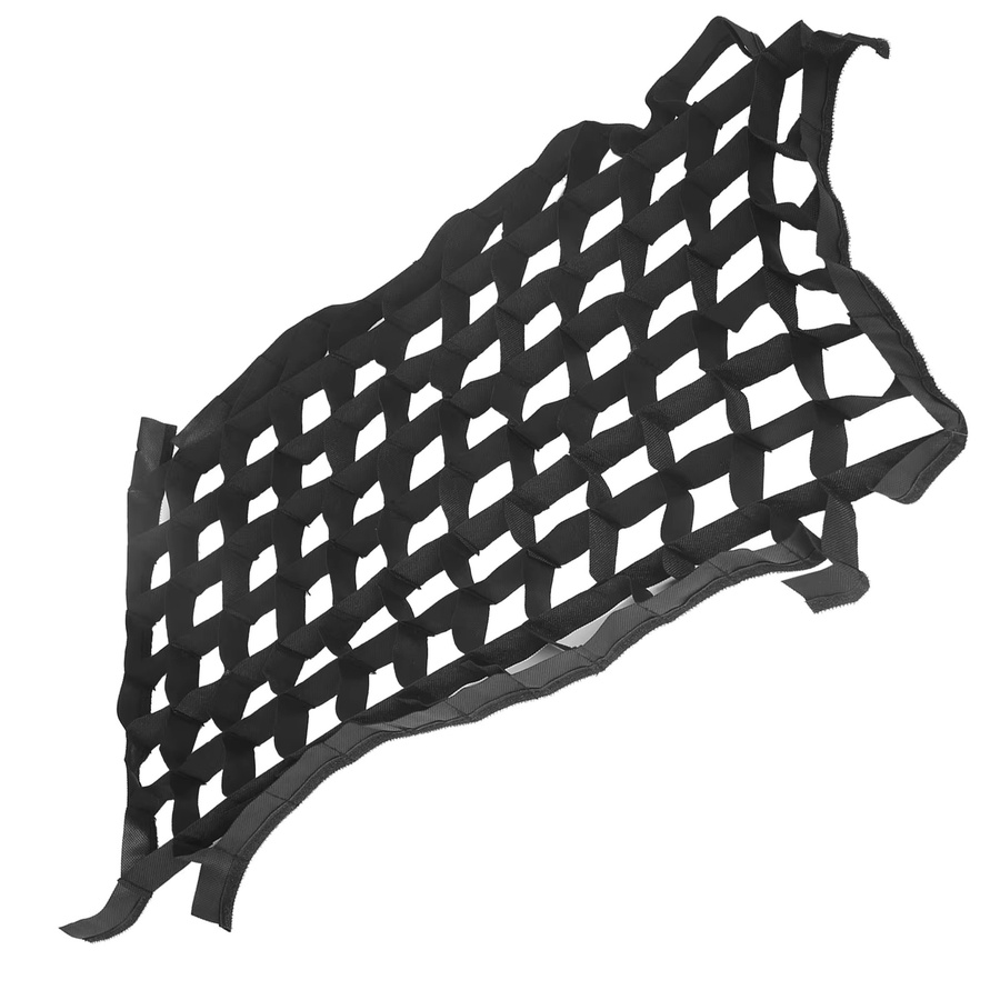VBESTLIFE Nylon Softbox Gitter Schwarz, faltbares Cellular Grid Mesh für Fotografie Studio Zubehör, B/H: 50 x 70 cm - Bild 2