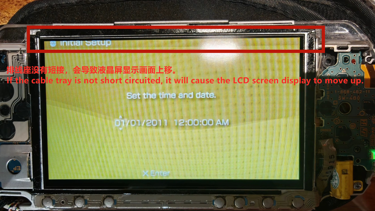 IPS-LCD-Bildschirm für Sony PSP 1000 Retro-Display - Bild 2