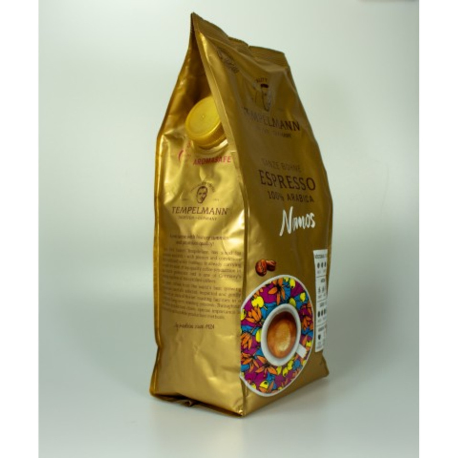 TEMPELMANN Espresso Nomos 100 % Arabica ganze Bohne 1000 g - Bild 2