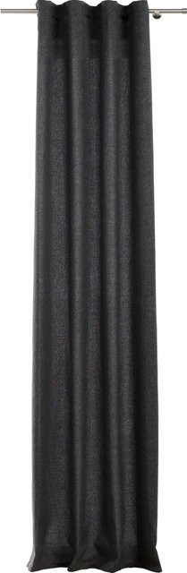 Mydeco Schlaufenschal mit verdeckten Schlaufen in Anthrazit, blickdicht, Breite: 300 cm, Höhe: 135 cm - Bild 1