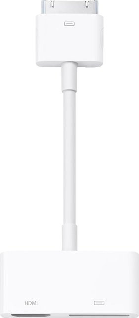 Apple Digital AV Adapter mit HDMI und 30-poligem Anschluss in Weiß für iPad 1-3 - Bild 1