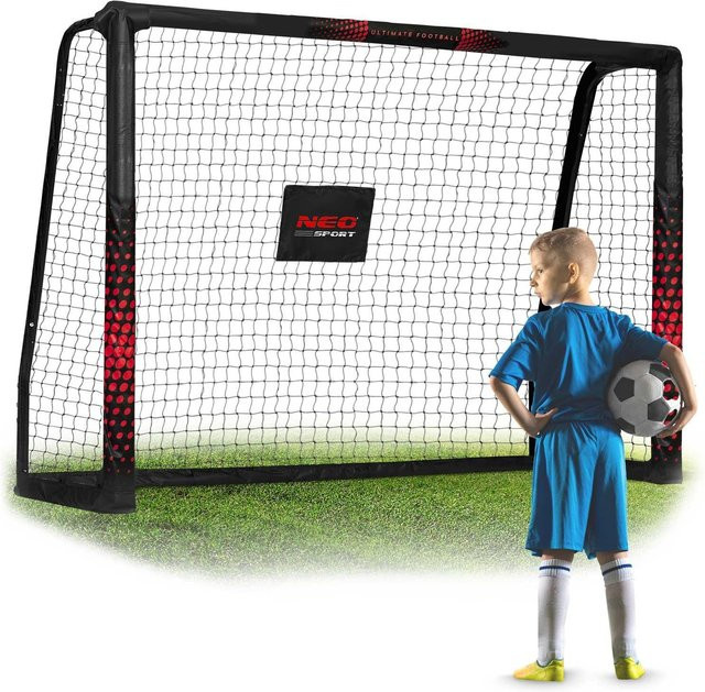 DOTS Neo-Sport Fußballtor, Schwarz und Rot - Bild 1
