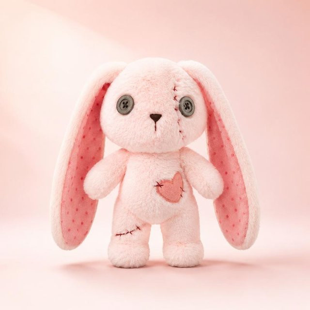Yiran toy Hase Kaninchen Plüschtier, Bunt, ab 14 Jahren - Bild 1