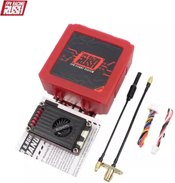 RUSHFPV MAX SOLO 5,8 GHz 2,5 W VTX Videosender mit 48CH/37CH und Antenne für RC FPV Langstrecken-Starrflügeldrohnen - Bild 1