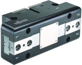 RÖHM Pneumatischer Parallelgreifer RPP-LA160x80 in Grau aus Aluminium mit 4xM10 KH29,5 - Bild 1