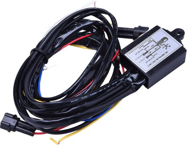 Autocare LED Tagfahrlicht DRL Controller mit Blinkreduzierung und synchronem Lenken in Schwarz - Bild 1