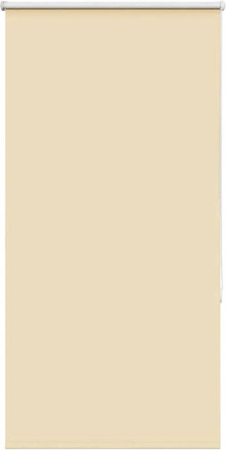 vidaXL Verdunkelungsrollo aus Polyester in Beige, B: 85 cm, H: 150 cm - Bild 1