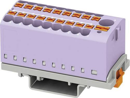 Phoenix Contact Verteilerblock 3273126 Zugfeder Violett 8er Pack - Bild 1