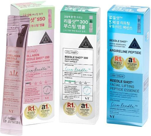 VT COSMETICS Reedle Test-Kit, Peptid-Essenz, Serum, Unisex - Bild 1