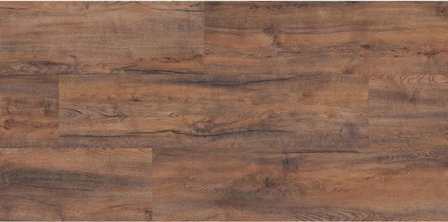 Kaindl Proganic Laminat Eiche Saloon Ellsworth wasserfest in Braun und Weiß, Stärke: 8,5 mm - Bild 1