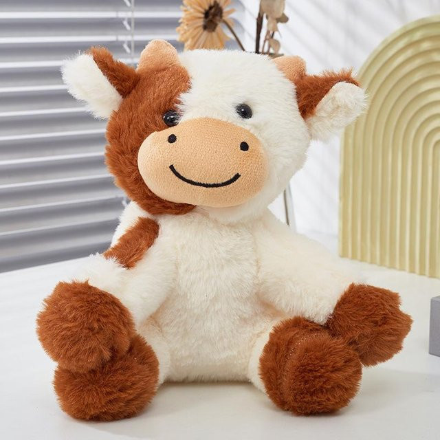 Yiran toy Plüschkuh, Plüschtier, 22cm, ab 6 Jahren - Bild 1