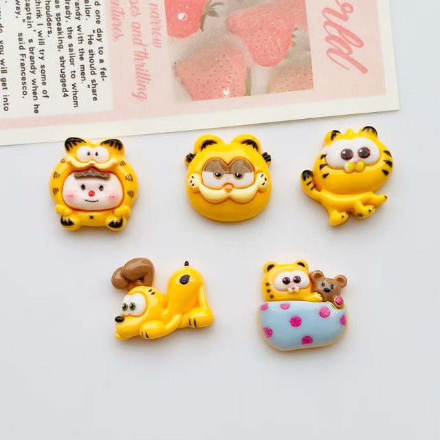 Garfield Figuren aus Harz, Spielzeug - Bild 1