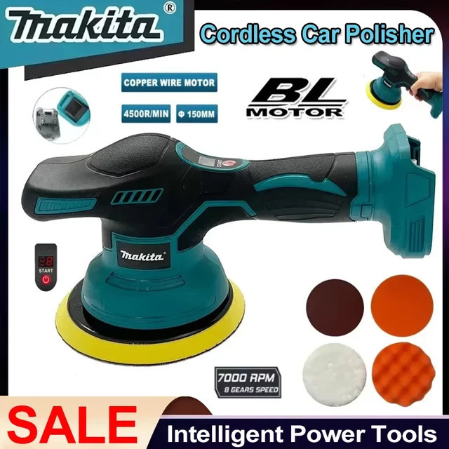 Makita LXT Akku-Polierer mit Digitalanzeige und 8 Gängen für 18 V Lithium-Ionen-Akkus - Bild 1
