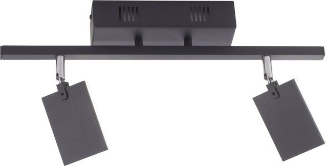 Neuhaus PURE Deckenleuchte in Schwarz, dimmbar mit Fernbedienung, modern aus Metall - Bild 1