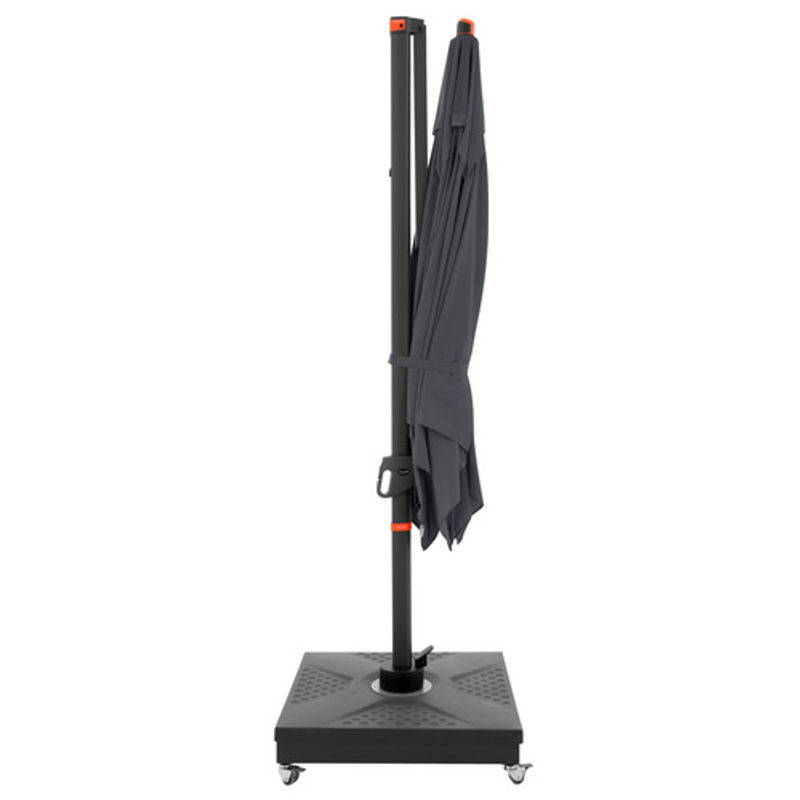 Doppler Ampelschirm MyZone Anthrazit mit Kurbelmechanik, B/T: 280 x 280 cm - Bild 2