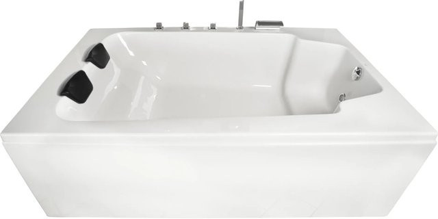 Basera Badewanne XXL Milos für 2 Personen in Hochglanz Weiß, B/T: 190 x 120 cm - Bild 1