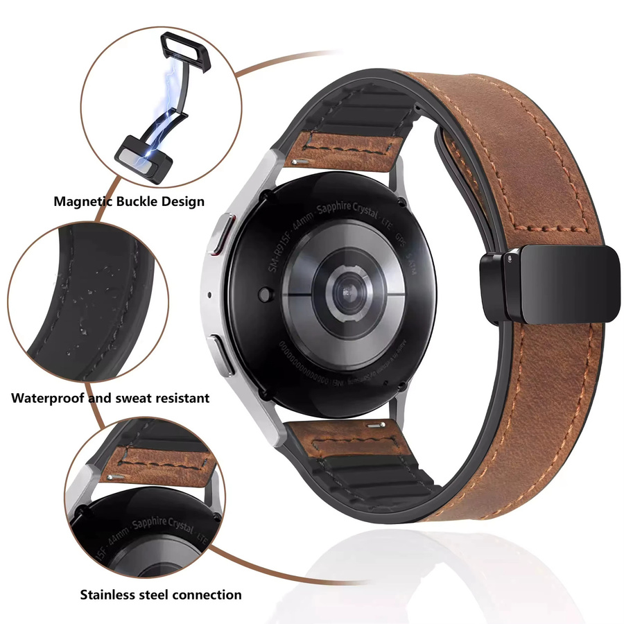 CMF Uhrenarmband, Silikon, Edelstahl, Schwarz, Unisex - Bild 4