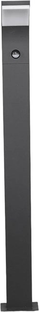 Lucande LED Außenleuchte Timm 9619053 in Schwarz aus Aluminium mit Bewegungsmelder und IP54 Schutz - Bild 1
