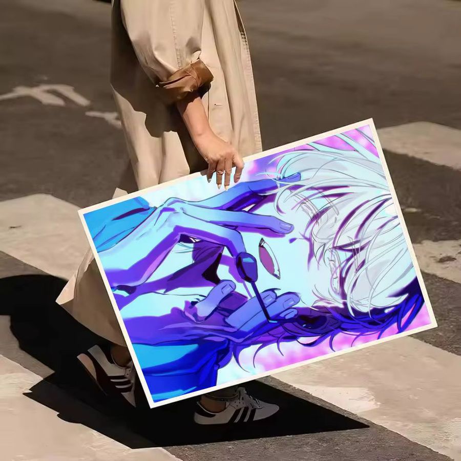 Alien Stage Luka Anime Poster Selbstklebender wasserfester Wandaufkleber in Multicolor - Bild 6