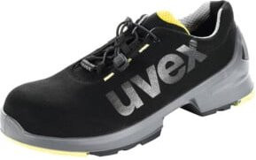 Uvex 1 ESD Sicherheitshalbschuh S2 in Gelb-Schwarz, Schuhgröße 46 - Bild 2
