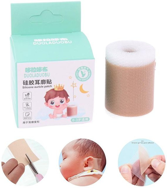 Barest Necessities Ohrkorrektor für Kinder, Silikon, White, 1,5 m - Bild 1
