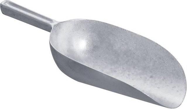 Schneider Mehl- und Gewürzschaufel aus Aluminium in Silber mit 2000 ml Volumen und einer Länge von 38,5 cm - Bild 1