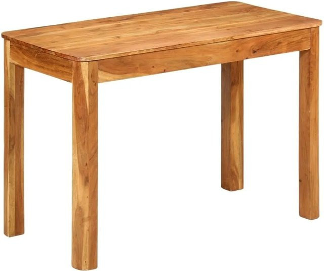 vidaXL Esstisch aus Akazien-Massivholz in Vintage-Optik, braun, B/T/H: 110 x 55 x 76 cm - Bild 1