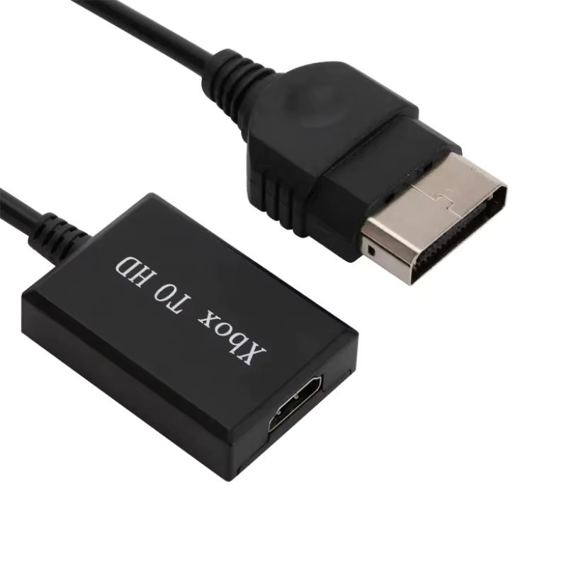 MnnWuu Xbox zu HDMI Video Konverter Adapter in Schwarz für Original Konsolen mit 1080P/720P Auflösung und USB-Stromversorgung - Bild 4