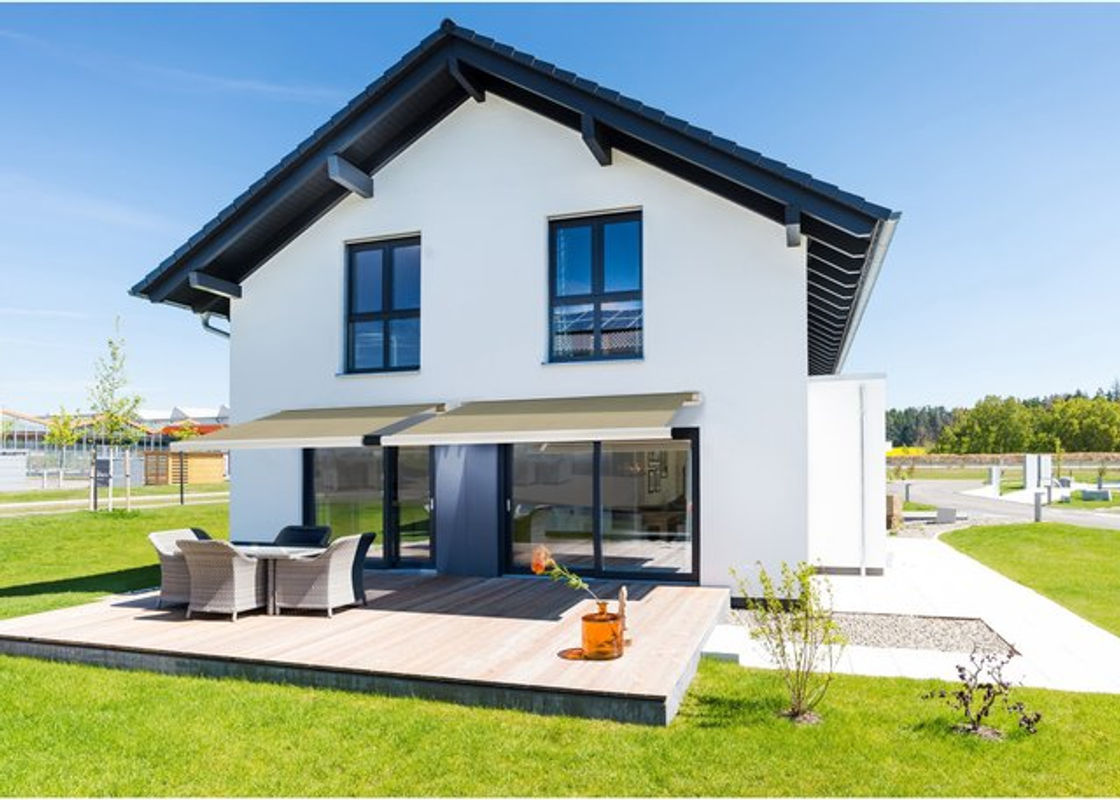 HOME DELUXE Vollkassettenmarkise ELOS aus Aluminium mit Motor, Farbe: Sand, B/T/H: 350 x 250 cm - Bild 3
