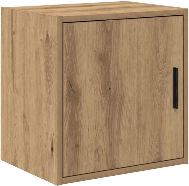 vidaXL Garagen-Wandschrank Artisan-Eiche aus Holzwerkstoff, Farbe Braun, B/T/H: 86 x 41 x 40 cm - Bild 1