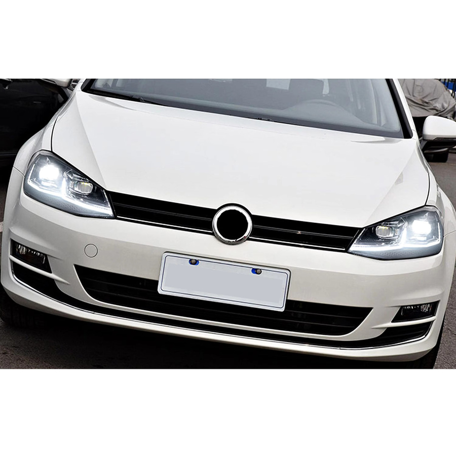 LED-Scheinwerfer Projektor Frontlampen-Baugruppe für Volkswagen VW Golf 7 Golf VII 2013–2017 TSI TDI in Schwarz - Bild 4
