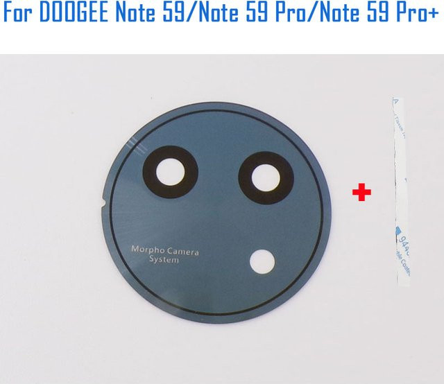 DOOGEE Note 59 Pro+ Rückkamera-Objektivglasabdeckung in Blau - Bild 1