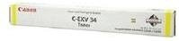 Canon C-EXV 34 Gelbe Original Tonerpatrone für imageRUNNER ADVANCE C2020i, C2020L, C2025i, C2030i, C2030L, C2220i, C2220L, C2225i, C2230i - Bild 1