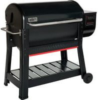 Weber Ablageboden für Holzpelletgrill Smoque XL in Schwarz - Bild 2
