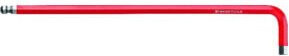 PB Swiss Tools RainBow Winkelschraubendreher DIN 911L mit 5mm Kugelkopf in Rot aus Stahl - Bild 1