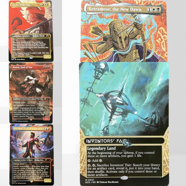 Hasbro HOLO39-1-I-L TCG Magischer Proxy Inventors' Fair Isochron Scepter Jumbo Cactuar Kindred Summons, Fantasy, German - Bild 1