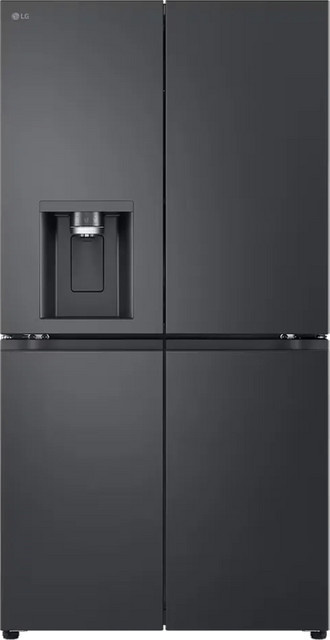 LG GML960EVBE Side-by-Side Kühl-Gefrierkombination in Schwarz mit No-Frost und App-Control - Bild 1