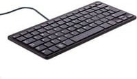 Raspberry Pi USB-Tastatur mit integriertem USB-Hub, QWERTZ Deutsch, Schwarz/Grau - Bild 1