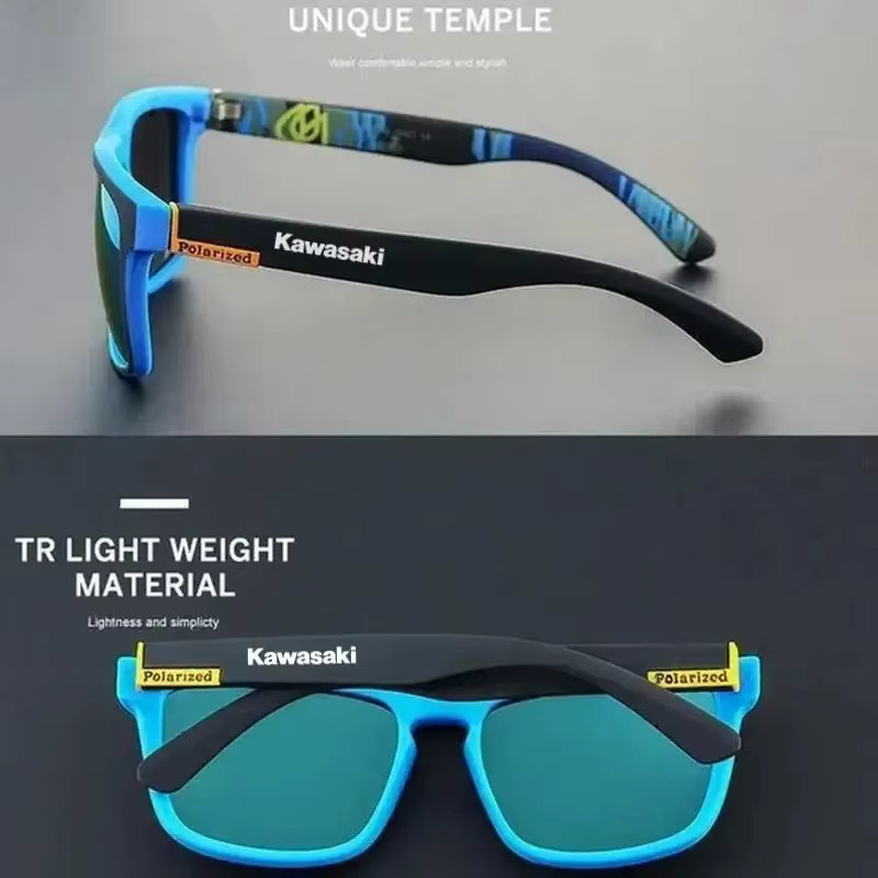 Kawasaki Sonnenbrille, polarisiert, Vollrand, Kunststoff, black, Unisex - Bild 4