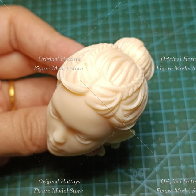 Hot Toys Weibliche Soldatin Kopfskulptur, 1/6 1/12 Maßstab, Zubehör - Bild 1