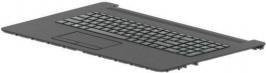 HP Notebook-Ersatzteil Tastatur in Grau mit AZERTY-Layout (L83728-051) - Bild 1